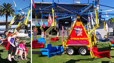 FUN DIXIE SWING RIDE - 30 Kids or 20 Adults